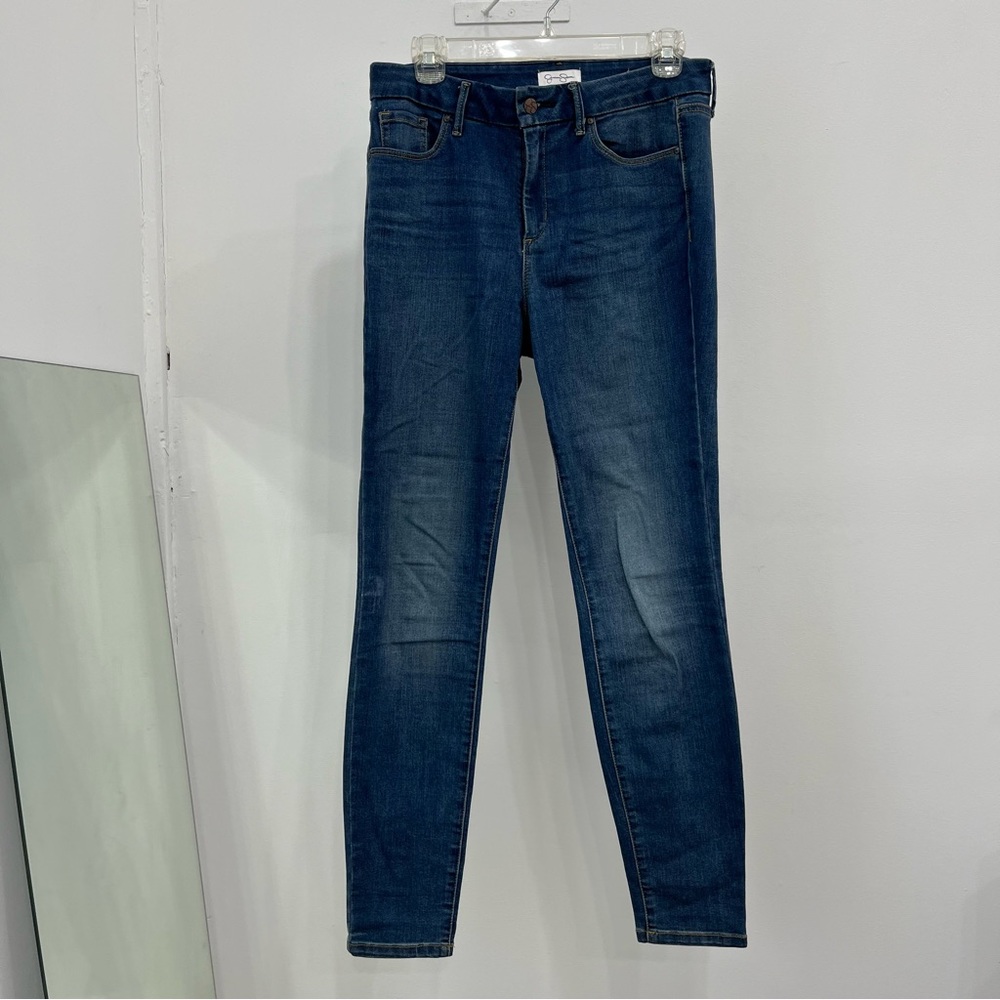 Jessica Simpson stretch denim high rise skinny jeans 8/29
